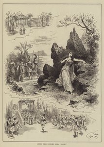 Scener ur Gounods opera Sapho